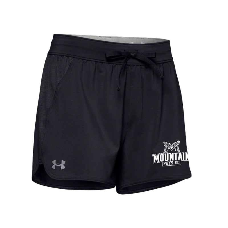 REMSS Phys. Ed. Under Armour® Women's Game Time Shorts – Black