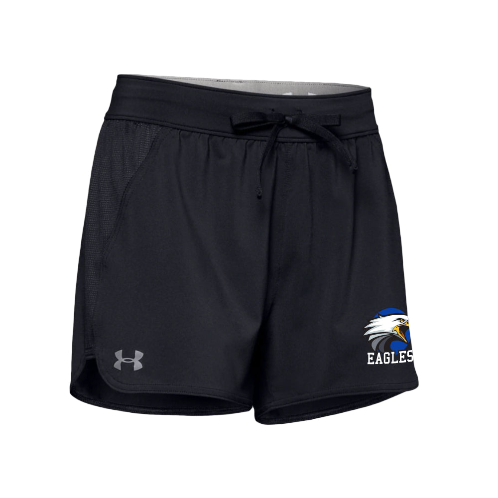 REMSS Eagles Under Armour Women s Game Time Shorts Black